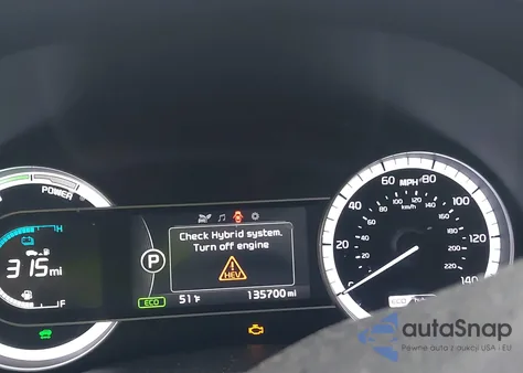 2017 Kia Niro Lx from USA, damaged, VIN KNDCB3LC2H5074131